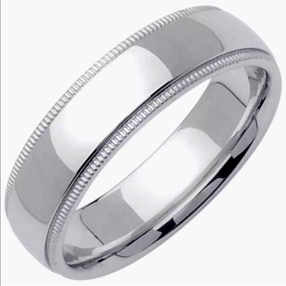 5mm Size 7,8,9,10,11,12- Silver wedding Ring Band
